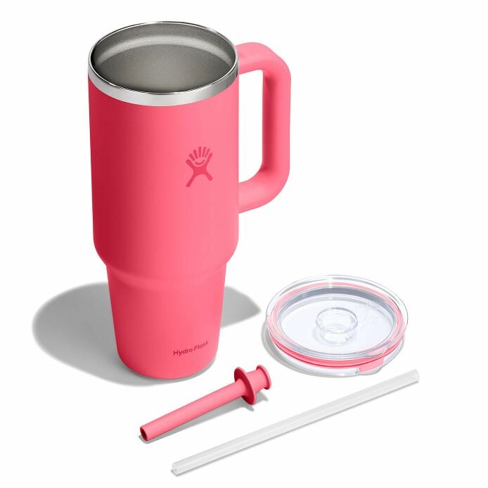 40-oz-travel-tumbler-u1 tt40pscc668-40-oz-travel-tumbler-clear-lid-popstar-pink-exploded.jpg